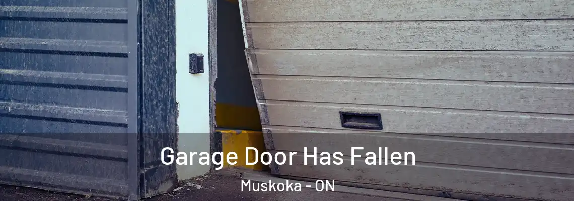  Garage Door Has Fallen Muskoka - ON