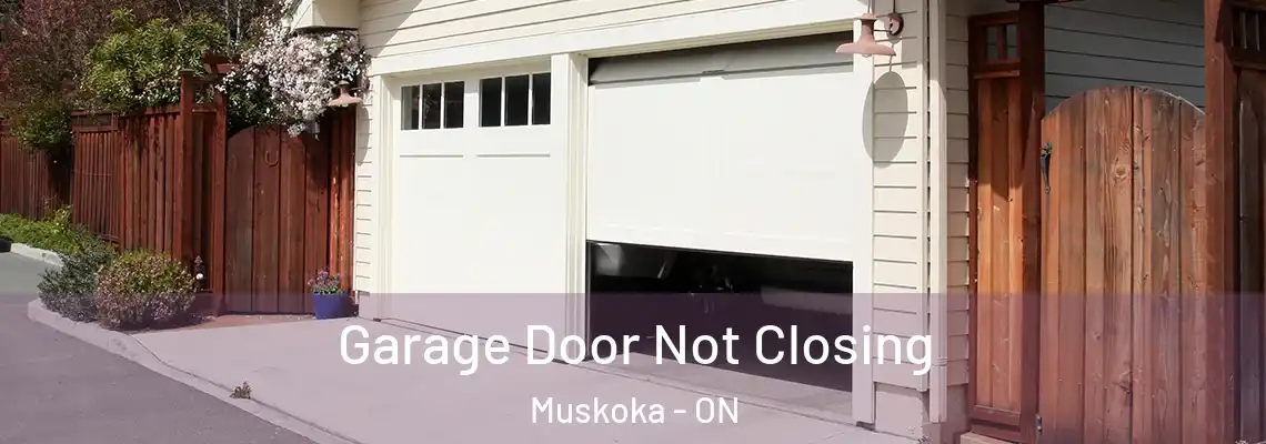Garage Door Not Closing Muskoka - ON