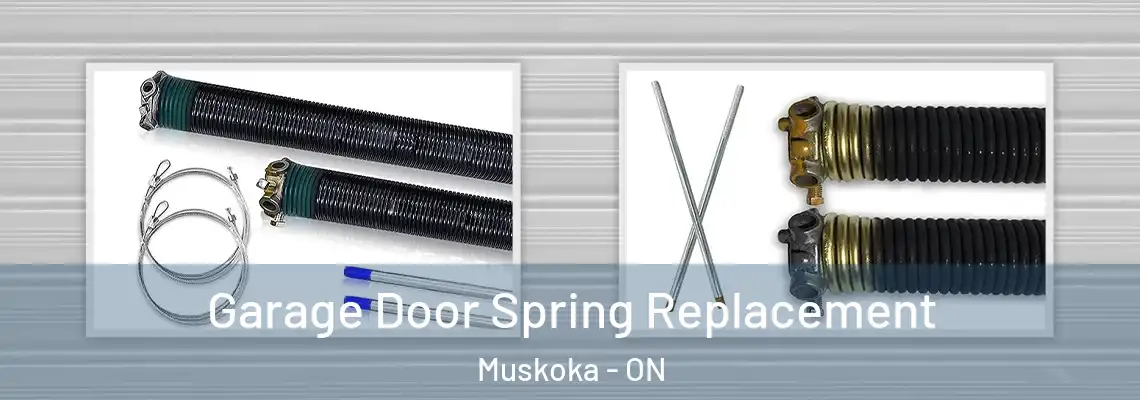 Garage Door Spring Replacement Muskoka - ON