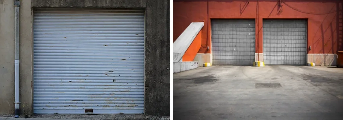 Rusty Iron Garage Doors Replacement in Muskoka, ON