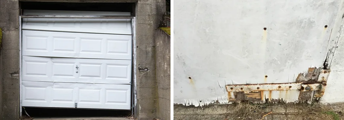 Rotten Commercial Garage Door Repair in Muskoka, ON