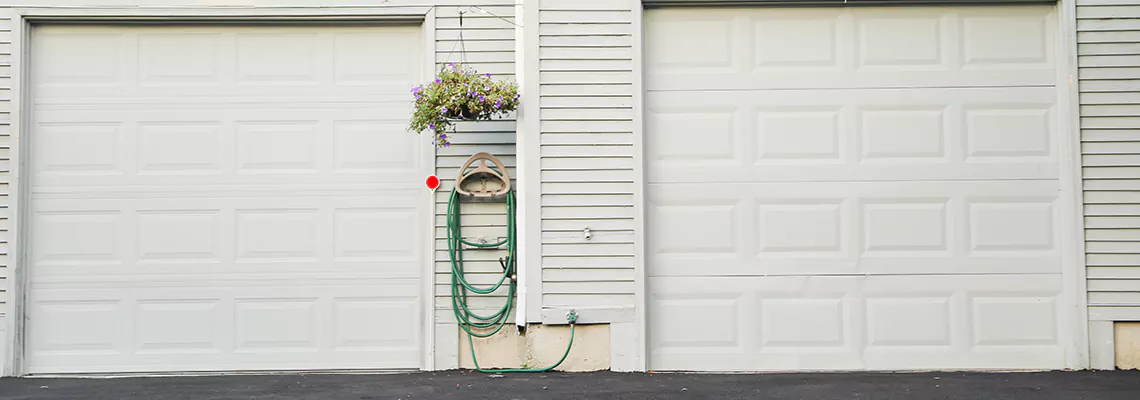 Sectional Garage Door Dropped Down Repair in Muskoka, Ontario