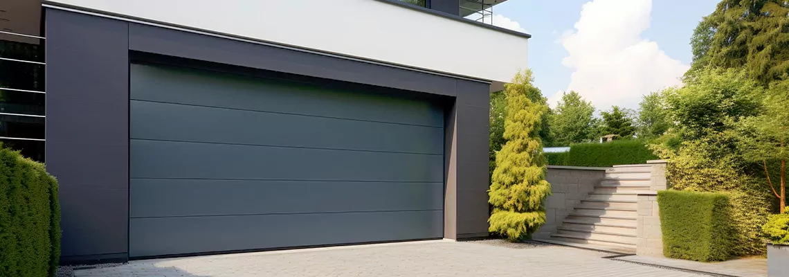 Modern Steel Garage Doors in Muskoka, Ontario